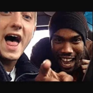 ⚡️ 1f735fe7 Eminem rapper, nhạc sĩ, người nổi tiếng, chân dung, đàn ông telegram sticker