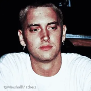 ⛓ 2de12615 Eminem Rapper, Nhạc sĩ, Ca sĩ, Người nổi tiếng telegram sticker