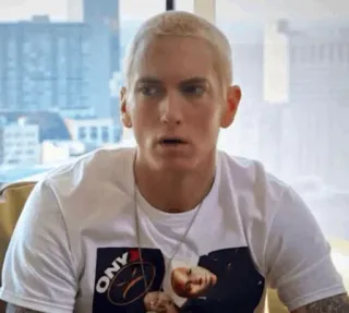 🕸 8506100d Eminem rapper, ca sĩ, nhạc sĩ, Eminem, người nổi tiếng telegram sticker