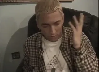 🍃 ff737bdb Eminem rapper, người nổi tiếng, âm nhạc, người, Eminem telegram sticker