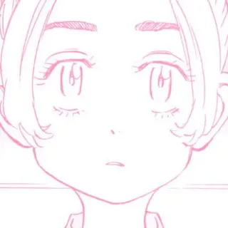 ☁️ 8873091b wajah, kepala, gambar, merah muda, orang, potret telegram sticker