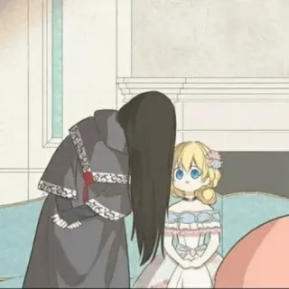 ✨ 7351bc20 Anime, Menina, Criança, Vestido, Personagem, Mangá telegram sticker