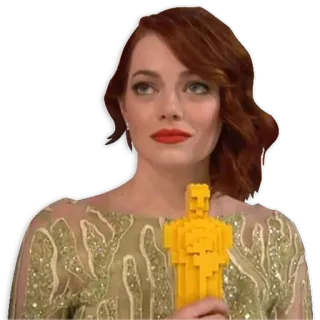 Emma Stone 4ever telegram stickers