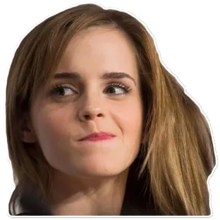 😐 5b788294 Emma Watson promi, schauspielerin, person, porträt, gesicht telegram sticker