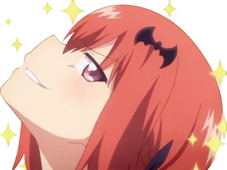 😏 3b909822 Satania Gabriel Dropout Anime, Satânia, Gabriel DropOut, Diabo, Personagem, Bonito telegram sticker