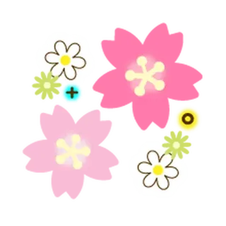 🌸 799de358 fiore, floreale, carino, rosa, fiore whatsapp sticker