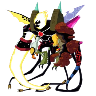 😡 4ac08a40 Alien X Ben 10 Comicfigur, Alien, Superheld, Animation, Sci-Fi, Futuristisch telegram sticker