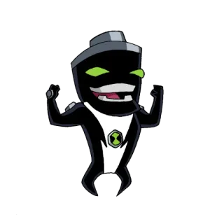 🤪 edd500ed Upgrade Ben 10 Cartoon, Animation, Alien, Gestaltwandler, Roboter, Futuristisch, Sci-Fi telegram sticker