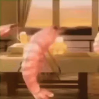 🤩 fbe3b811 udang, makanan laut, makanan, makan, makan malam telegram sticker