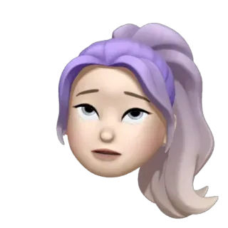 🙄 ea3c846f 絵文字, アバター, 漫画, 顔, 女性, 女の子 telegram sticker