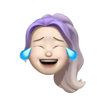 😂 f6a8b485 絵文字, 泣く, 笑う, 嬉し泣き, ネットミーム telegram sticker