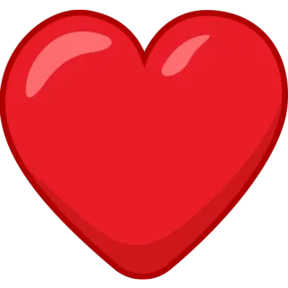 ❤️ 24721fec hati, cinta, merah, Valentine, kasih sayang, romantis telegram sticker