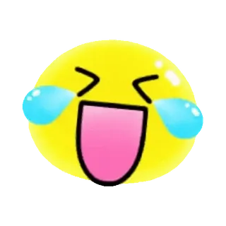 🤗 3aac3fe0 Emoji, Śmiech, Łzy, Radość, Szczęśliwy telegram sticker