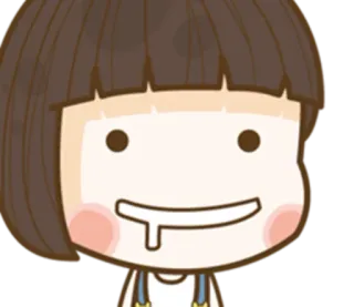 🤤 e43e8784 Cartoon, Niedlich, Mädchen, Kawaii, Sticker telegram sticker