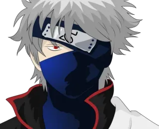 😶 7107d845 Anime, Mangá, Personagem, Apontando, Ninja whatsapp sticker