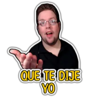 😤 b6bc28ad QUE TE DIJE YO 男, 質問, 表情, スペイン語, 顔, ポートレート telegram sticker