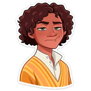 🤦‍♀️ 31f3d204 Camilo Madrigal Encanto Camilo, Encanto, Disney, karakter, kartun, potret whatsapp sticker