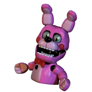 🌟 0164cfa6 Bon-Bon Five Nights at Freddy's видеоигра, бон-бон, FNAF, аниматроник, хоррор whatsapp sticker