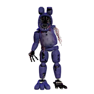 🌟 479ddc6f Bonnie Five Nights at Freddy's Хоррор, Аниматроник, Монстр, Видеоигра, Жуткий, Страшный whatsapp sticker