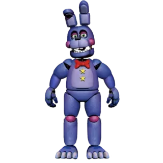 🌟 84ade974 Bonnie Five Nights at Freddy's Бонни, Five Nights at Freddy's, аниматроник, хоррор, видеоигра whatsapp sticker