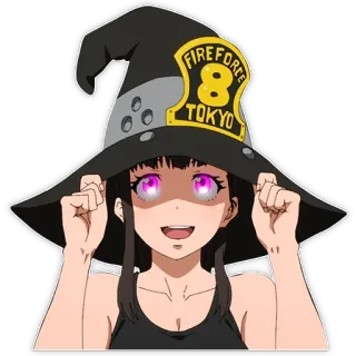 Enen no shouboutai / Пламенная бригада пожарных telegram stickers