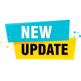 🔄 341d850a NEW
UPDATE baru, pembaruan, pemberitahuan, modern, spanduk, pengumuman telegram sticker