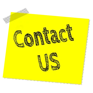 📧 827b2923 Contact US kontak, kuning, memo, catatan tempel, bisnis, komunikasi telegram sticker