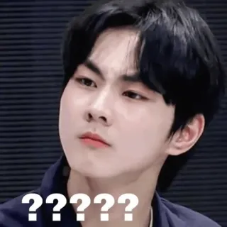 ❓ 9a9f6a5b ?????? question, confus, penser, visage telegram sticker