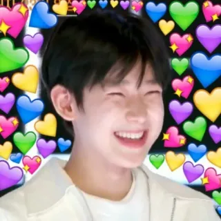 🥰 db2190c1 coeurs, souriant, mignon, joyeux, amour telegram sticker