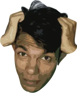 😫 aaf1467a stressed, anxious, headache, upset, frustrated, worried telegram sticker