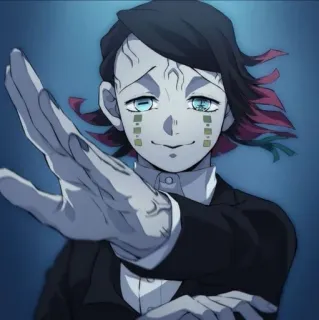 💤 0aeb0bc0 Rui Demon Slayer 动漫, 恶魔, 累, 鬼灭之刃, 角色 whatsapp sticker