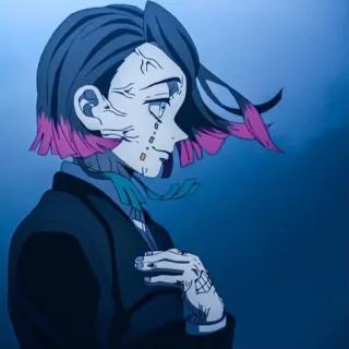 💤 4dd5fe27 Rui Demon Slayer 动漫, 恶魔, 角色, 鬼灭之刃, 累 whatsapp sticker