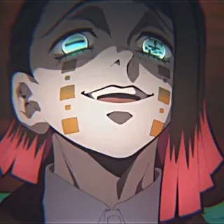 💤 fee7fa8e Rui Demon Slayer 鬼灭之刃, 动漫, 累, 鬼, 角色 whatsapp sticker