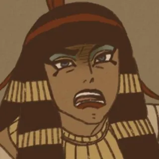 🙄 79d2a87e Cleopatra อียิปต์, โบราณ, ราชินี, ฟาโรห์, ประวัติศาสตร์ telegram sticker