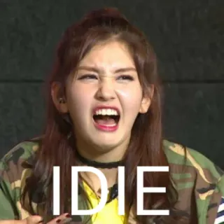 😣 902251c7 IDIE выражение, крик, разочарование, молодежь, женщина, портрет telegram sticker
