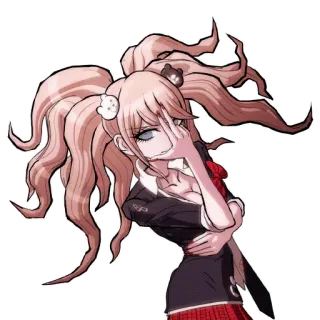 🌎 558306fe Junko Enoshima Danganronpa Anime, Personagem, Fanart, Danganronpa, Junko Enoshima telegram sticker