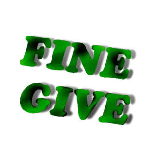 😪 38c64c94 FINE
GIVE phrase, text, green telegram sticker