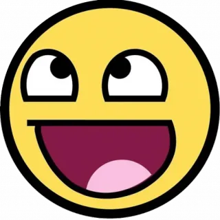 🤪 214797c5 Meme, Smiley, Trollface, Fröhlich telegram sticker