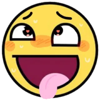 😍 7127acde Emoji, Lustig, Fröhlich, Meme, Gesicht telegram sticker