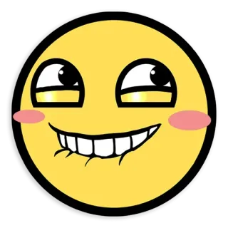 😁 7500c232 Emoji, Meme, Gesicht, Grinsen, Lustig telegram sticker