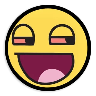 😶‍🌫️ 77b1f483 Meme, Lustig, Troll, Gesicht, Gelb telegram sticker