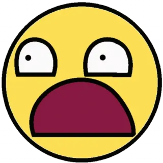 😱 77d62fce Meme, Reaktion, Schock, Überraschung telegram sticker