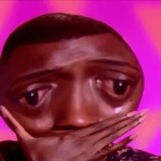 😒 be7fbc49 Meme, khóc, buồn, mặt, biểu cảm, hài hước telegram sticker