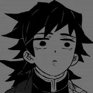 🕳 26b2825c Giyu Tomioka Demon Slayer Anime, Giyu Tomioka, Demon Slayer, Manga, Cartoon, Charakter, Japanisch telegram sticker