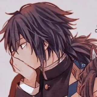 💖 34e3bfb1 Giyu Tomioka Demon Slayer Anime, Demon Slayer, Giyu Tomioka, Charakter, Manga, Japanische Animation telegram sticker