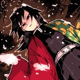 🎎 3b2b6453 Giyu Tomioka Demon Slayer Anime, Manga, Demon Slayer, Giyu Tomioka, Charakter telegram sticker