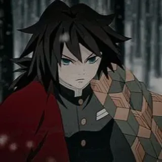 🌊 8989963b Giyu Tomioka Demon Slayer Anime, Demon Slayer, Giyu Tomioka, Wasser Hashira, Manga, Schwert, Katana, Charakter telegram sticker