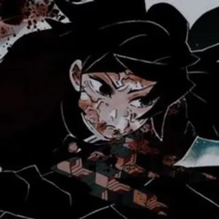 🎎 9848a135 Giyu Tomioka Demon Slayer Anime, Demon Slayer, Giyu Tomioka, Manga, Schwert, Katana, Blut telegram sticker