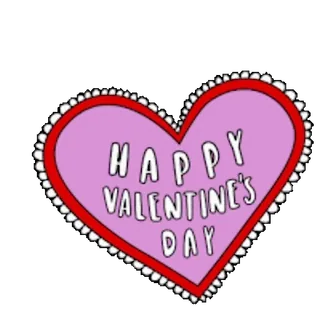🩷 722705c0 HAPPY VALENTINE'S DAY 발렌타인데이, 하트, 사랑, 인사, 휴일 telegram sticker