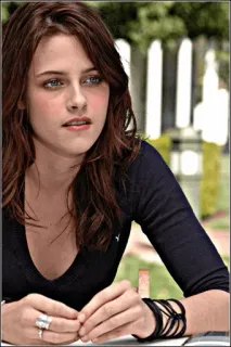 ✨ 1c70af52 Kristen Stewart Attrice, Celebrità, Ritratto, Donna, Persona telegram sticker